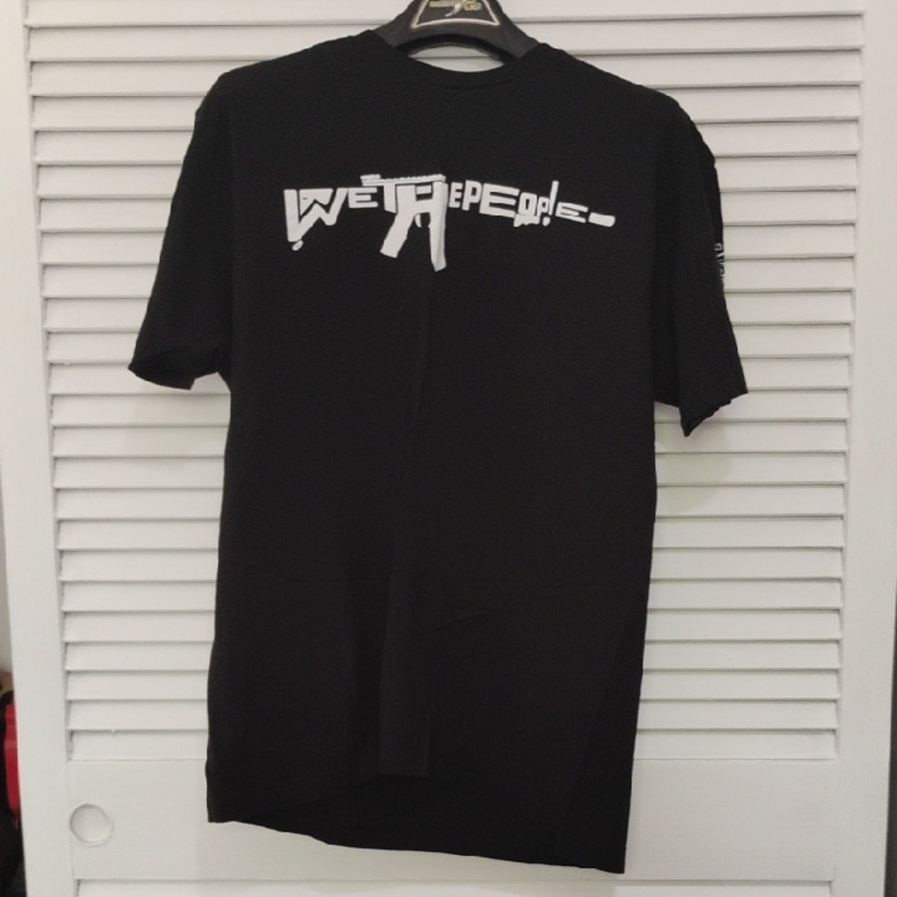 We The People Black T-Shirt